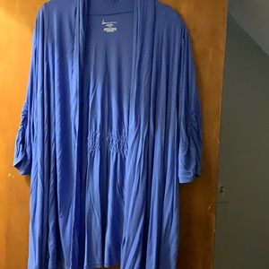 Lane Bryant cover shirt goes over tank top really